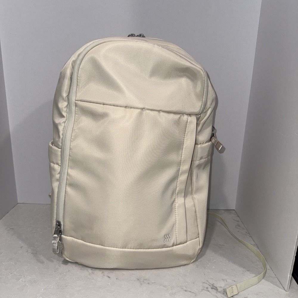 All In Motion Backpack School 17"-Laptop Cream Sporty 19" See Description
